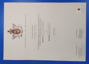 Fake University of Bradford Degree