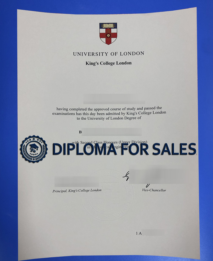 KCL Degree, King's College London Degree