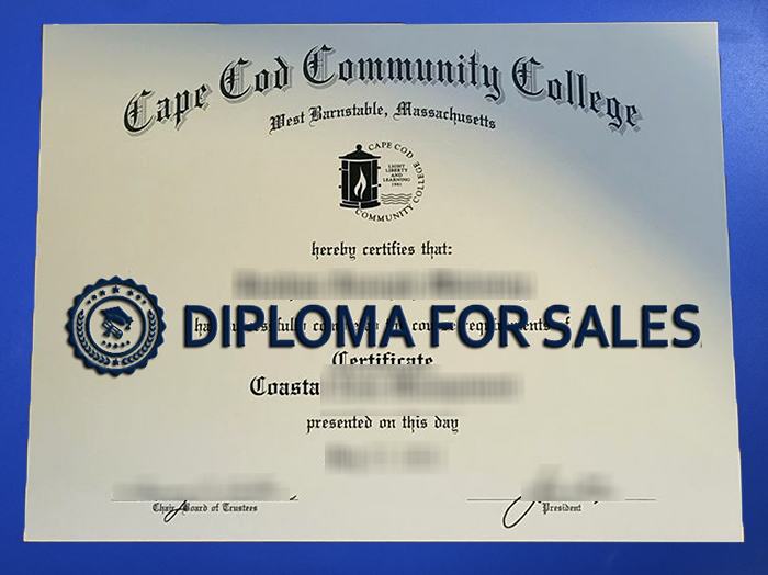 Cape Cod Community College Diploma