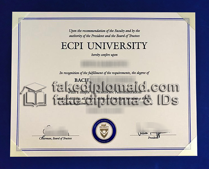 Fake ECPI University Diploma Fake ECPI University Diploma