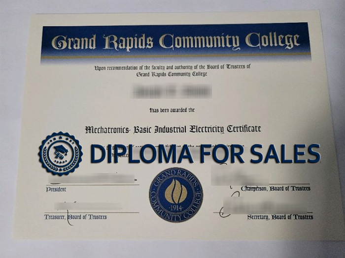 GRCC Diploma, Grand Rapids Community College Diploma GRCC Diploma, Grand Rapids Community College Diploma
