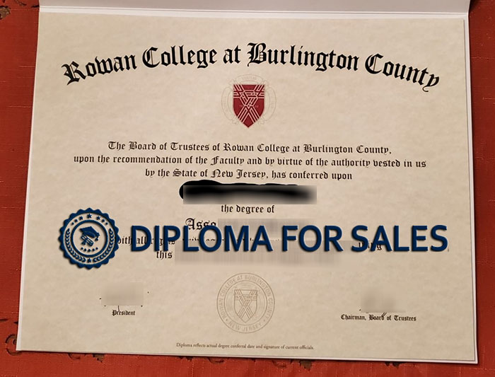 RCBC Diploma, Rowan College at Burlington County Diploma RCBC Diploma, Rowan College at Burlington County Diploma