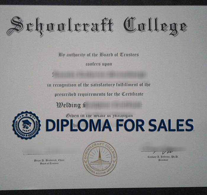 Schoolcraft College Diploma