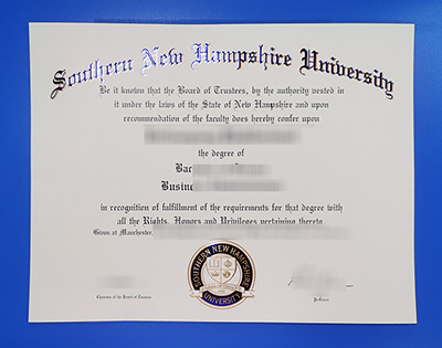 Fake SNHU Diploma