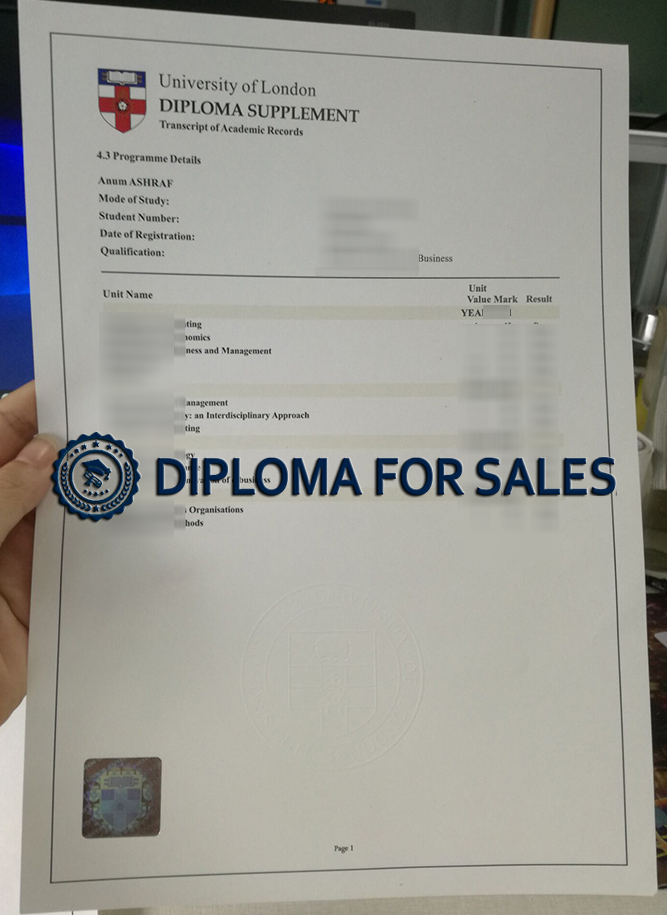 University of East London Transcript, UEL Transcript