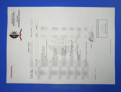 fake UKZN transcript