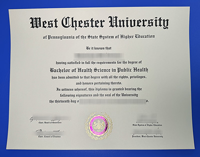 Fake WCUPA Diploma