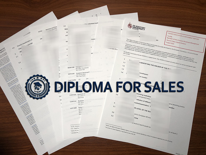 DMU Diploma Supplement