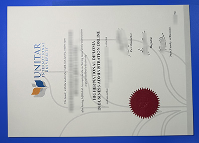 UNITAR Diploma