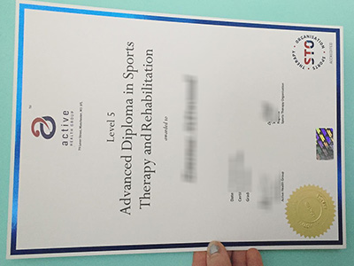 Active Health Group Certificate