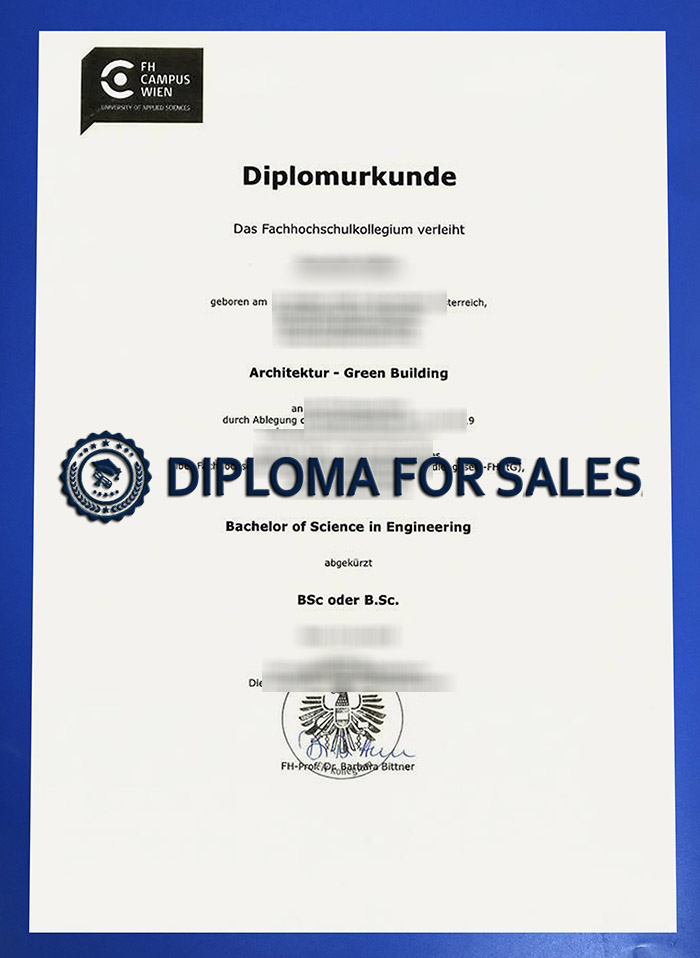 FH Campus Wien Diploma FH Campus Wien Diploma