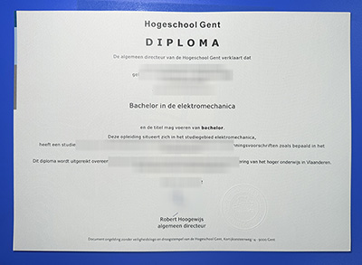 Hogeschool Gent Diploma