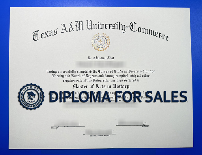 Texas A&M University–Commerce Diploma Texas A&M University–Commerce Diploma