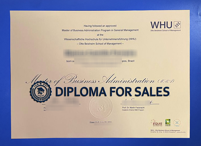 WHU Diploma WHU Diploma