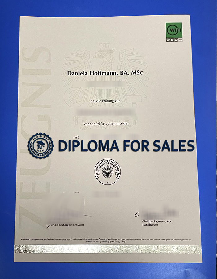 WIFI Urkunde WIFI Urkunde