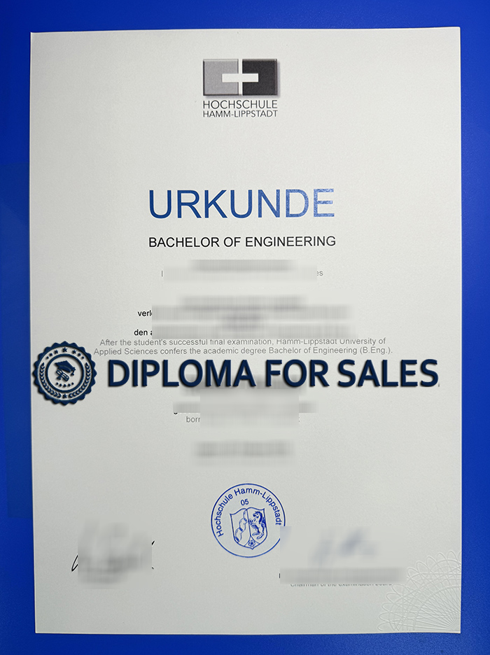 HSHL Urkunde HSHL Urkunde