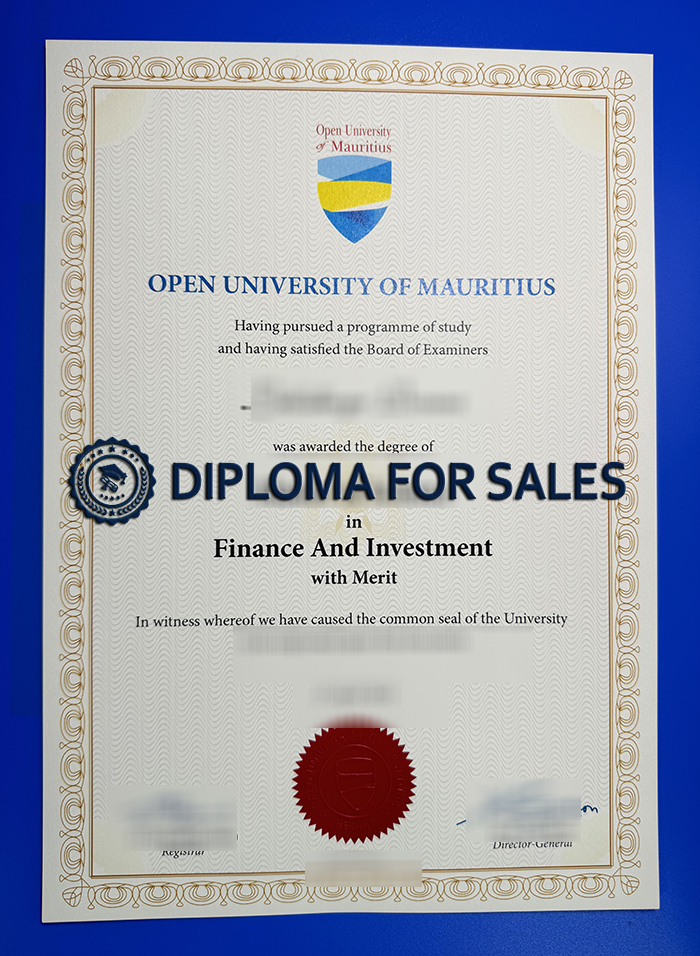 Open University of Mauritius Diploma Open University of Mauritius Diploma