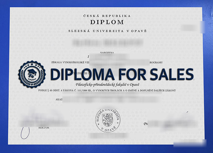 Slezská univerzita v Opavě Diplom Slezská univerzita v Opavě Diplom