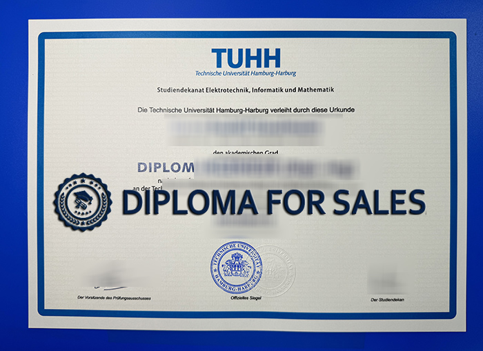 TUHH Urkunde, Technische Universität Hamburg Urkunde