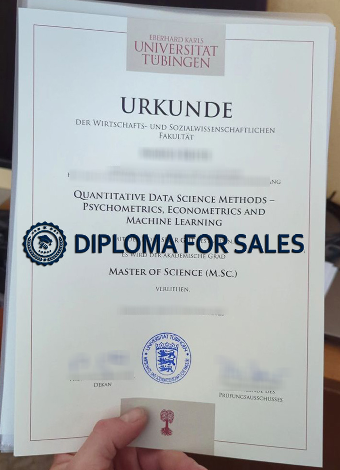 Eberhard Karls Universität Tübingen Urkunde Eberhard Karls Universität Tübingen Urkunde