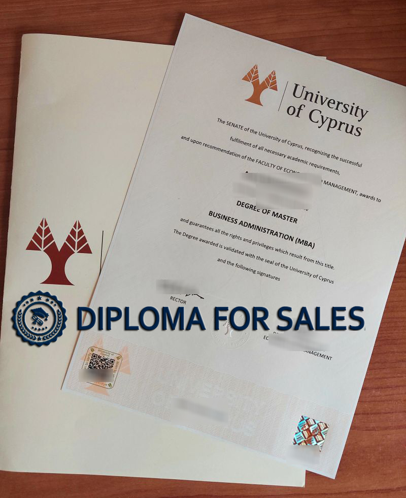 University of Cyprus Diploma University of Cyprus Diploma