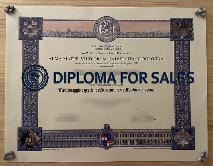 Università di Bologna Diploma