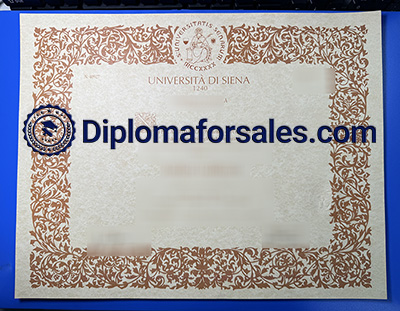 Università degli Studi di Siena Diploma