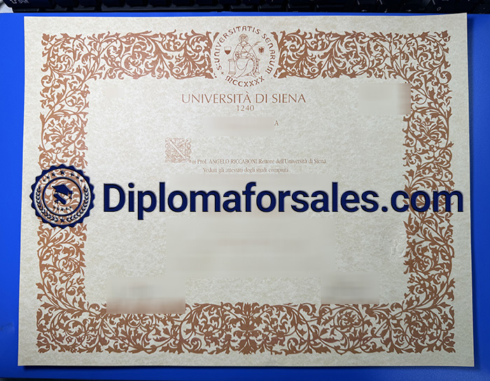 Università degli Studi di Siena Diploma, University of Siena Diploma