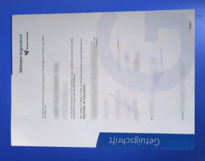 Driestar hogeschool Getuigschrift