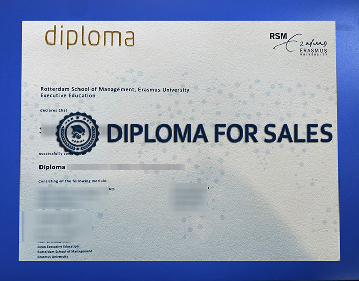 RSM Diploma, Rotterdam School of Management Diploma RSM Diploma, Rotterdam School of Management Diploma