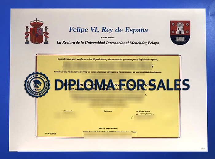 Universidad Internacional Menéndez Pelayo Diploma, UIMP Diploma Universidad Internacional Menéndez Pelayo Diploma, UIMP Diploma