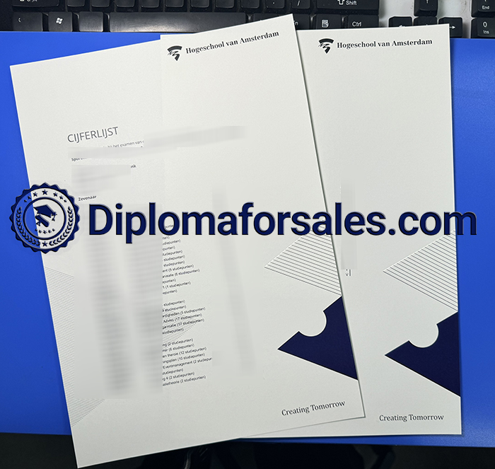 Hogeschool van Amsterdam Cijferlijst, AUAS Transcript Hogeschool van Amsterdam Cijferlijst, AUAS Transcript