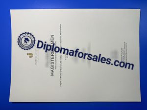 Jönköping University Degree Certificate