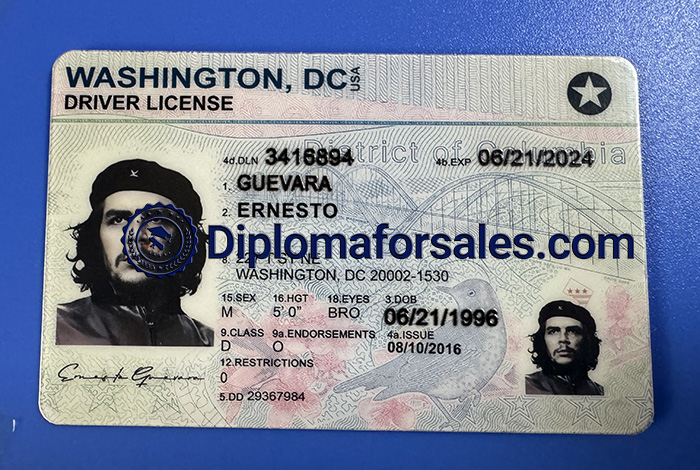 Washington DC ID, Washington DC Driver License Washington DC ID, Washington DC Driver License