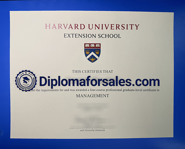 Harvard Extension School Diploma, HES Diploma