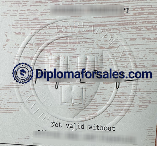 Harvard Extension School Transcript seal