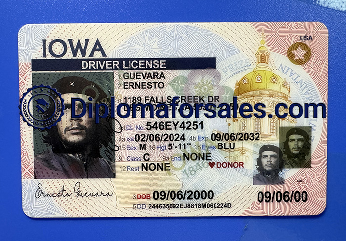 IOWA ID, IOWA Driver's License