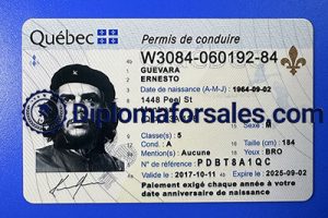 Quebec Driver License