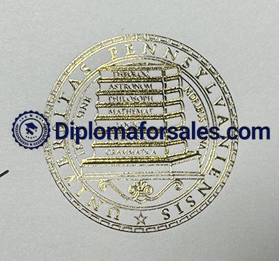 University of Pennsylvania Diploma seal