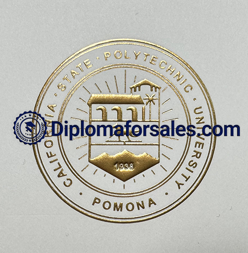California State Polytechnic University Pomona Diploma seal