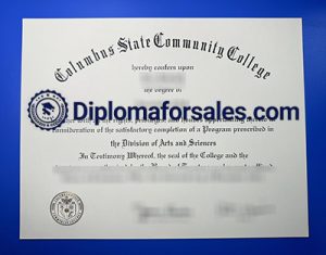 Columbus State Community College Diploma