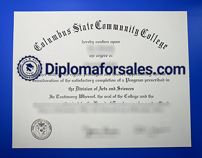 Columbus State Community College Diploma