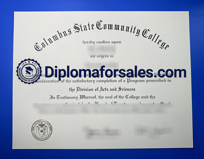 Columbus State Community College Diploma, CSCC Diploma Columbus State Community College Diploma, CSCC Diploma