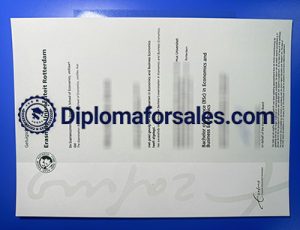 Erasmus Universiteit Rotterdam Getuigschrift