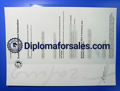 Erasmus Universiteit Rotterdam Getuigschrift