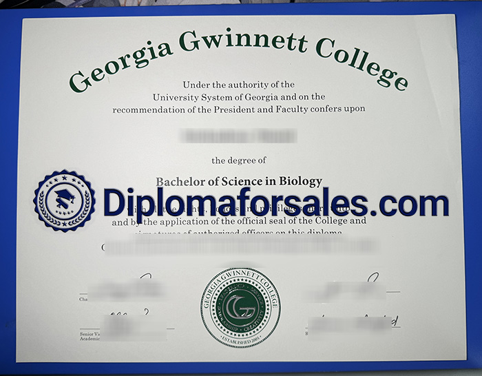 Georgia Gwinnett College Diploma, GGC Diploma