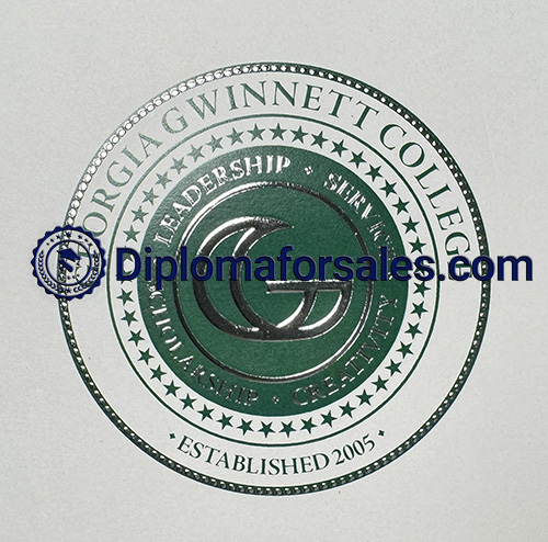 Georgia Gwinnett College Diploma seal