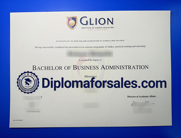 GIHE Diploma, Glion Institute of Higher Education Diploma