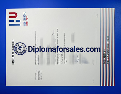 Hogeschool Utrecht Getuigschrift