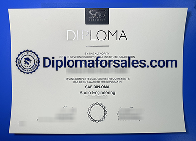SAE Institute Diploma